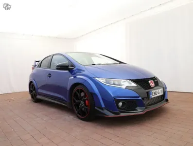 Honda Civic 5D 2,0 Type-R GT - 346Hv/472Nm, Suomi-auto, Keyless, Kattava varustelu - J. autoturva - Ilmainen kotiintoimitus